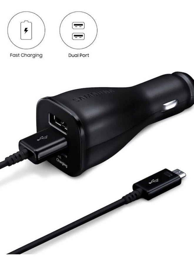 Samsung - Fast Charging Dual Car Charger Type C - AFC CLA 15W, USB Type-C - Image 1