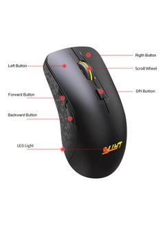 YWYT Wireless Mouse Black  - Image 2
