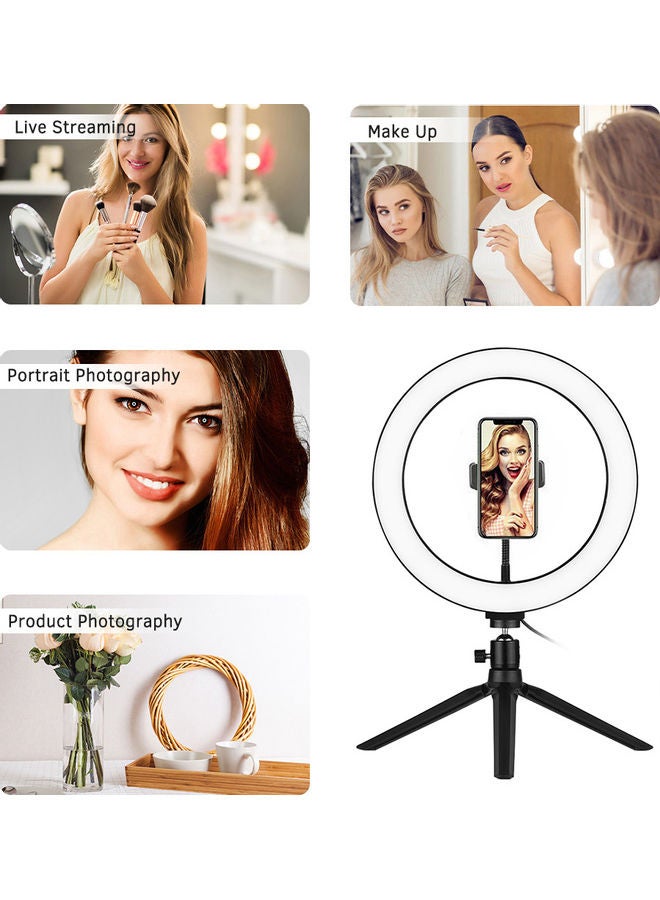 Photography LED Ring Light Set Black/White - Image 1