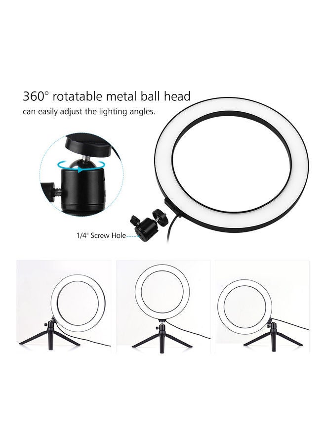 Photography LED Ring Light Set Black/White - Image 2