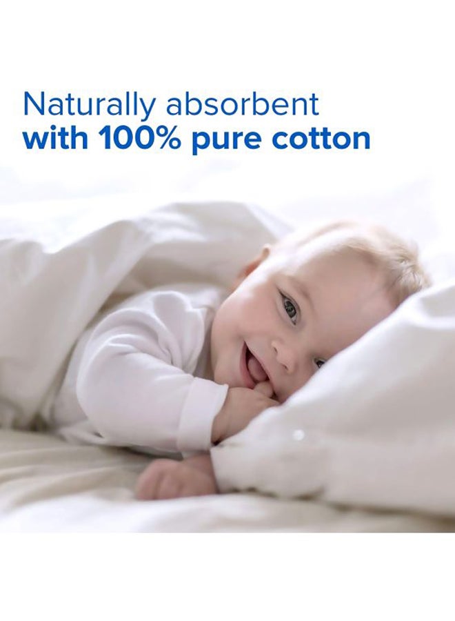 جونسون عبوة عيدان قطنية نقية مكونة من 200 قطعة - Image 3