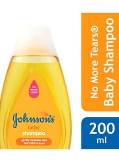 3-Piece No More Tears Baby Shampoo For New Born-600 Ml, Yellow, 30499148 - v1620770124/N43926494A_5