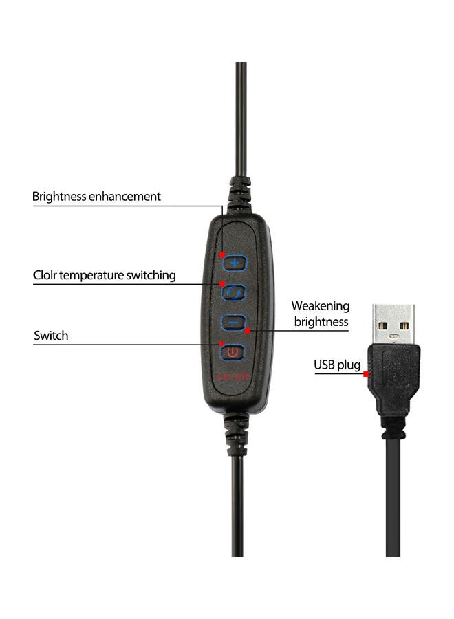 طقم مصباح LED بتصميم حلقي متعدد الألوان - Image 3