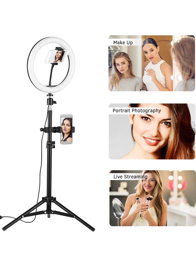 Desktop LED Ring Light Kit Black/White  - Image 4