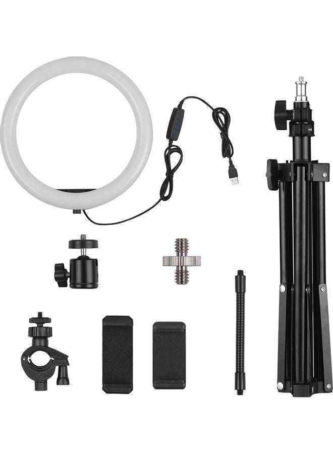 Desktop LED Ring Light Kit Black/White  - Image 1