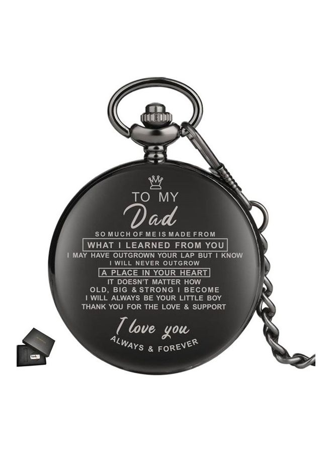 YASH - I Love You Quartz Pocket Watch - Image 1