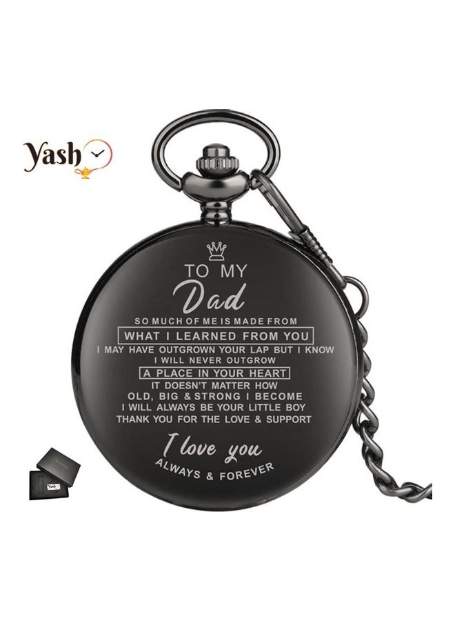 YASH - I Love You Quartz Pocket Watch - Image 1