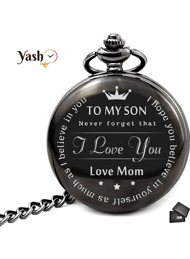 YASH - I Love You Quartz Pocket Watch - Image 1