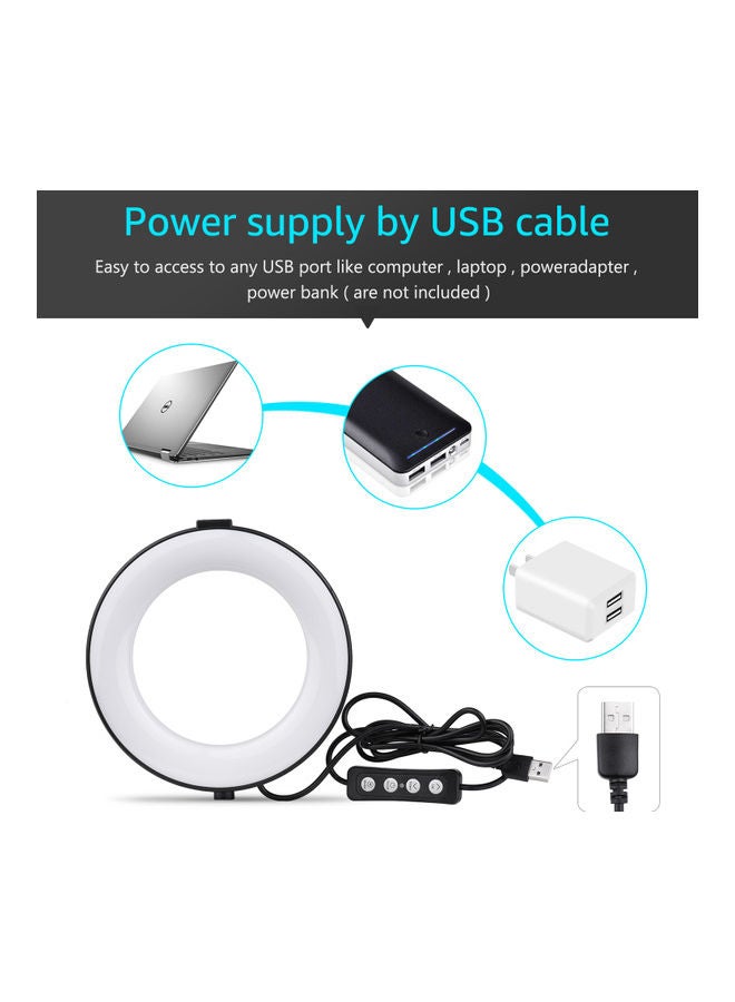 طقم حلقة إضاءة LED قابلة للتعتيم مقاس 6 بوصات متعدد الألوان - Image 4