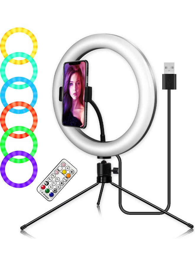 حلقة إضاءة بمصابيح LED متعدد الألوان - Image 1