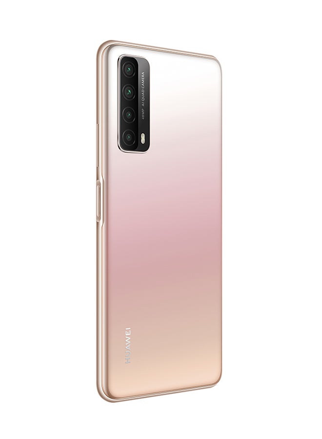 HUAWEI Y7A Dual SIM Arabic Blush Gold 4GB RAM 128GB 4G LTE With AM61 Headphones Lite Amber  - Image 5