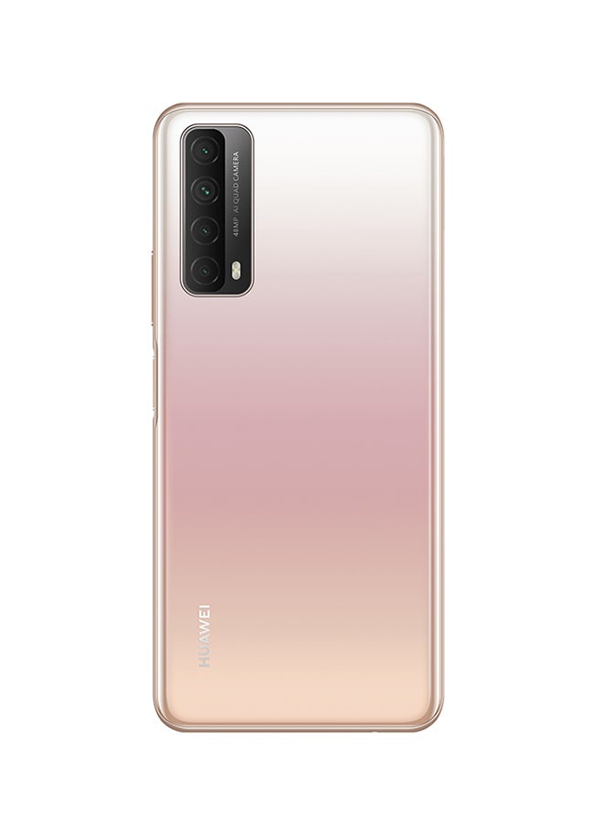 HUAWEI Y7A Dual SIM Arabic Blush Gold 4GB RAM 128GB 4G LTE With AM61 Headphones Lite Amber  - Image 4