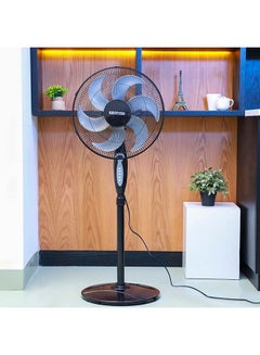 كريبتون مروحة عمودية مع جهاز تحكم عن بعد 75 W KNF6159 أسود  - Image 2