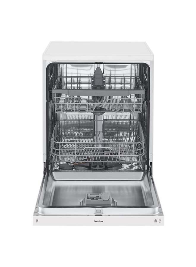إل جي غسالة أطباق كواد ووش 9 L DFB512FW أبيض  - Image 2