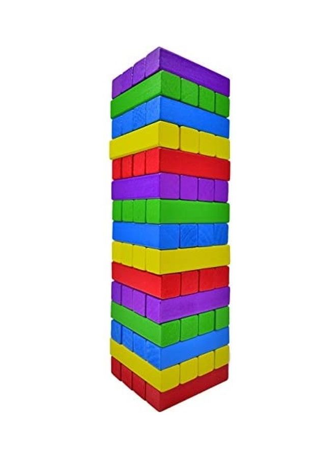 CoolToys 60-Piece Timber Tower Wooden Block Stacking  - Image 2