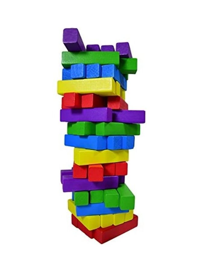 CoolToys 60-Piece Timber Tower Wooden Block Stacking  - Image 3