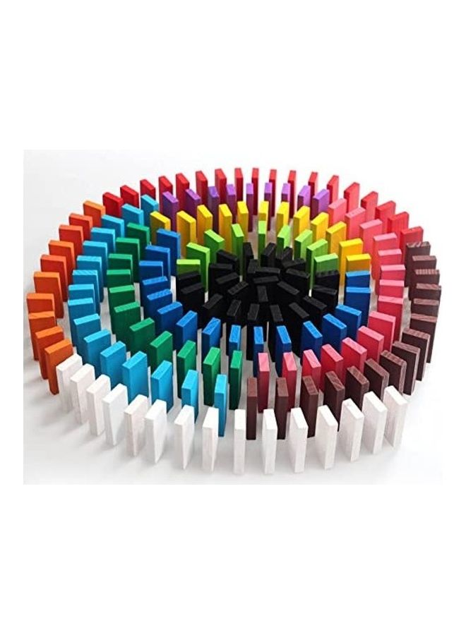 Newcreativetop 120-Piece Wooden Dominos Blocks Set  - Image 3