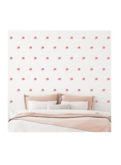 Stickie Art Roses Flower Wall Sticker Pink/Green 60x90cm  - Image 3