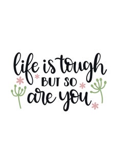 Stickie Art Quote 2-In-1: "Life Is" Wall Stickers Home Decoration Diy Removable Wall Decals For Living Room Bedroom Large  Sta-438 Black 60x90cm  - Image 3
