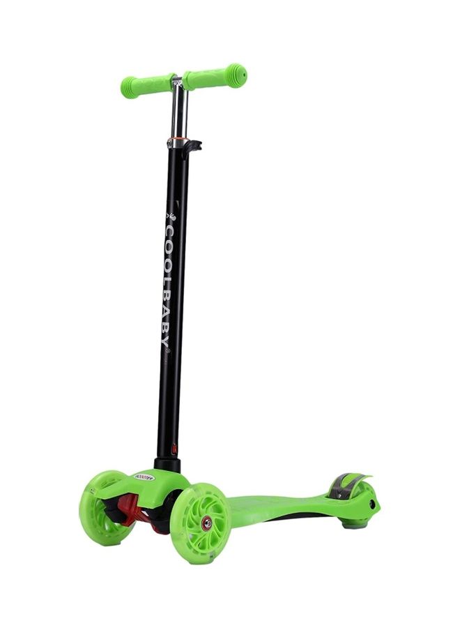 Tri Flash Wheels Adjustable Kick Scooter 60cm - Image 1