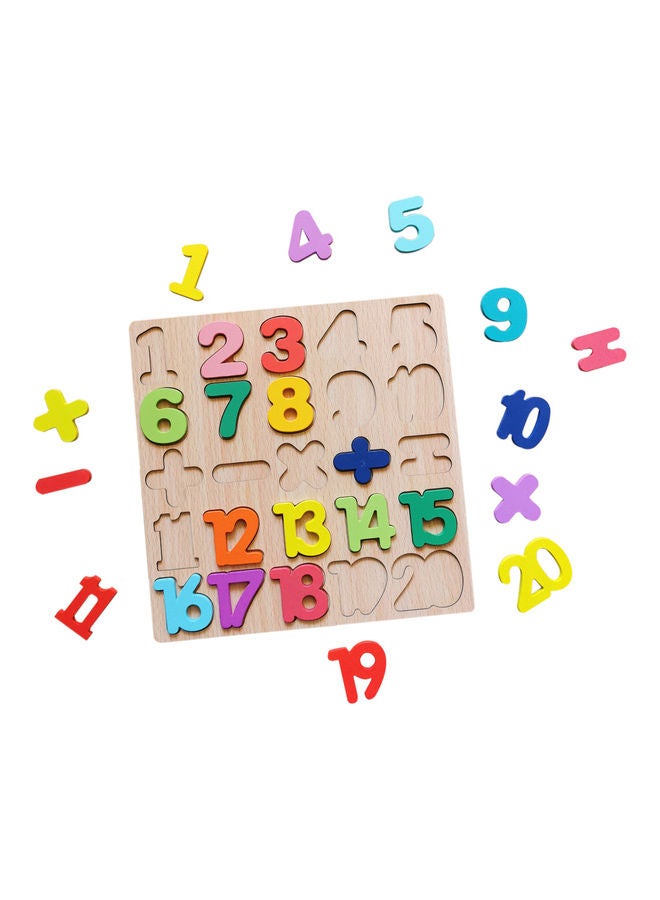 مجموعة بازل خشبية لتعليم الأرقام للأطفال - Image 3