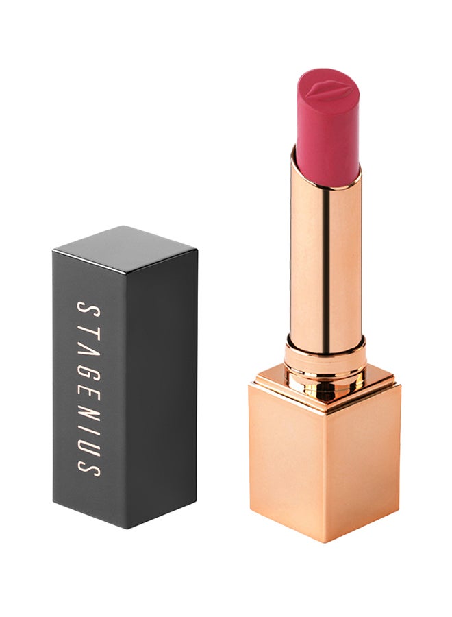STAGENIUS - Long Lasting Matte Lipstick No.4 Old Rose - Image 1