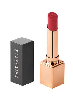 STAGENIUS Long Lasting Matte Lipstick No.5 Fire Brick  - Image 1