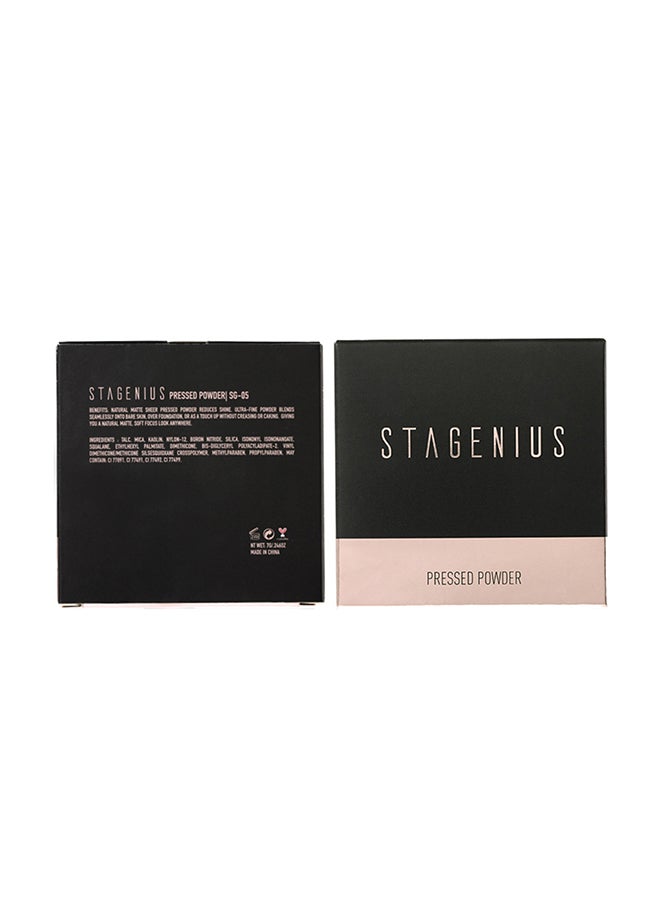 STAGENIUS - Super Lightweight Long Lasting Pressed Powder No.6 Salted Caramel - Image 1