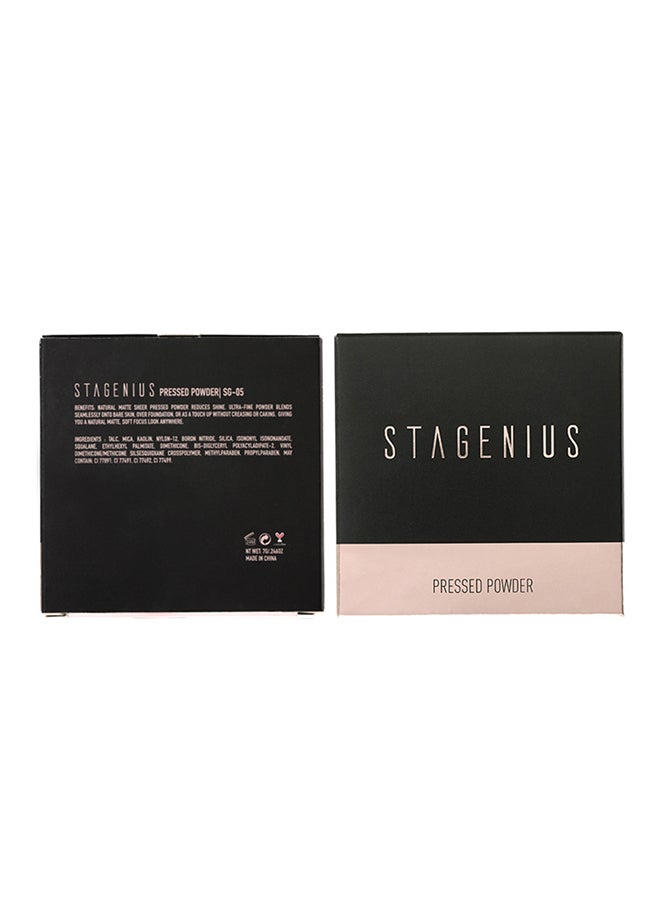 STAGENIUS - Super Lightweight Long Lasting Pressed Powder No.7 Gingerbread - Image 1