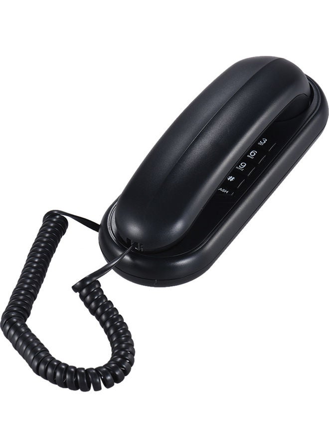 Mini Corded Telephone Black - Image 1
