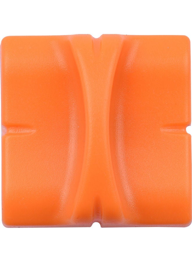 JIELISI - 10-Piece Paper Cutter Replacement Blades for Multi Trimmer Orange/White - Image 1