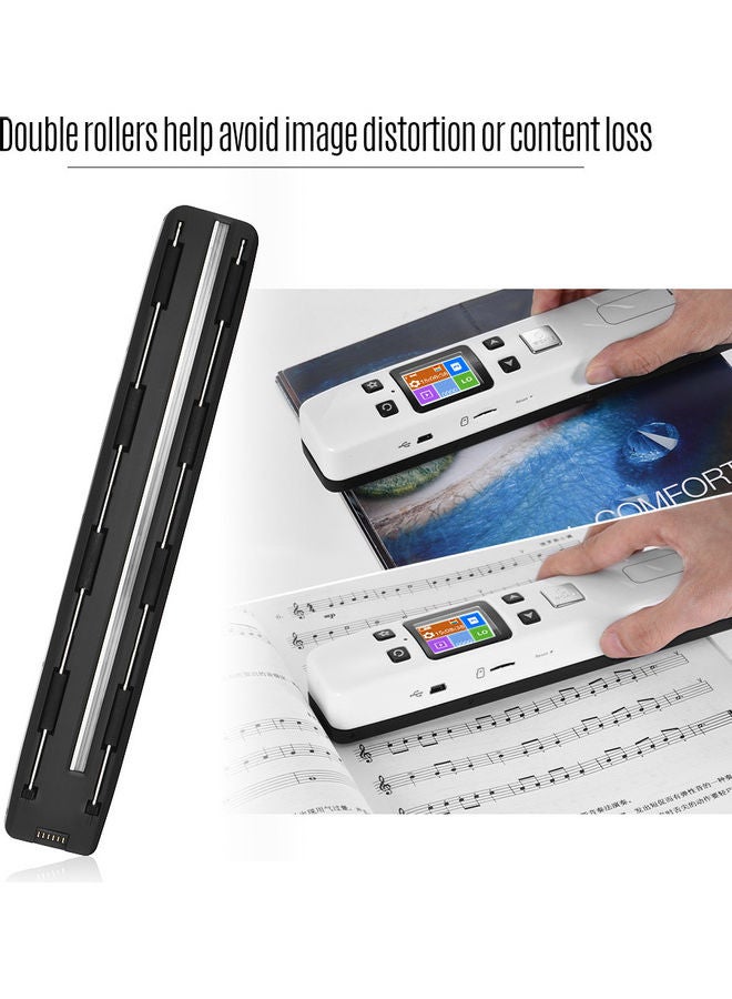 Generic Portable Handheld Wand Wireless Scanner White  - Image 2