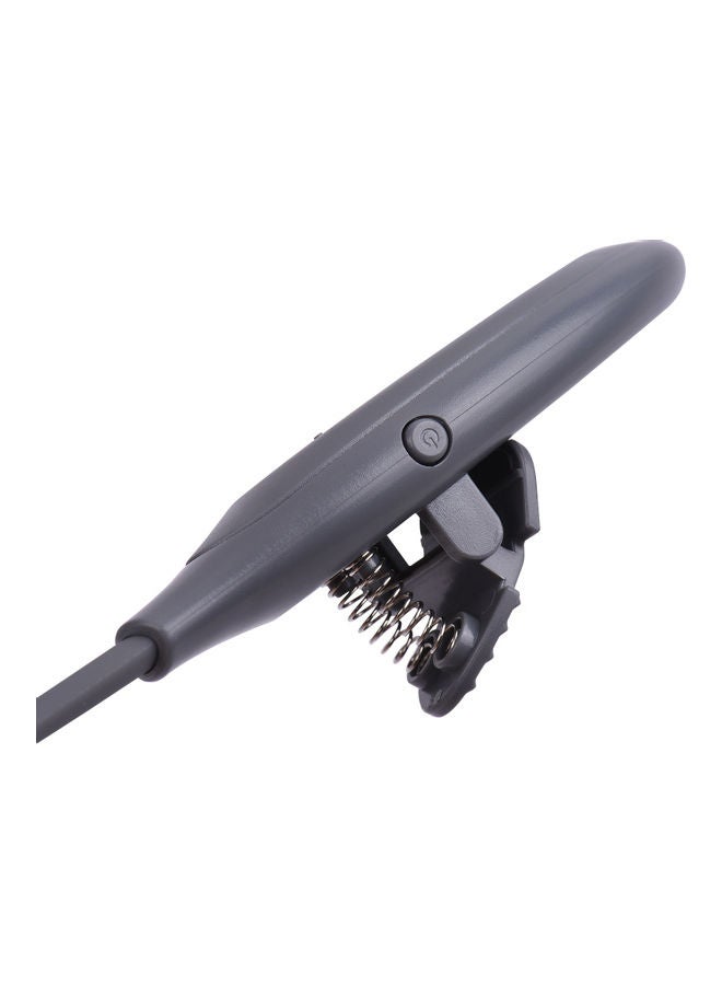 مصباح مرن قابل للشحن بتصميم كتاب رمادي - Image 5