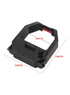 Generic Replacement Ribbon Cartridge For Time Clock Machine Black/Red  - Image 2
