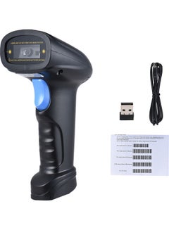Aibecy 2.4G Wireless and USB Connected Barcode Scanner Black  - Image 5