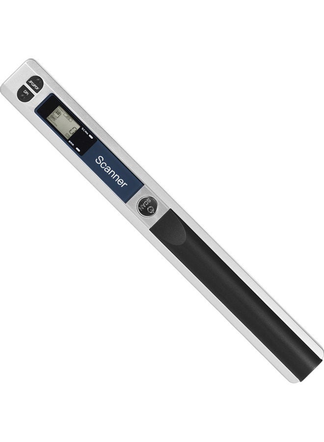 Generic Portable Handheld Wand Wireless Scanner with Protecting Bag White/Black  - Image 2