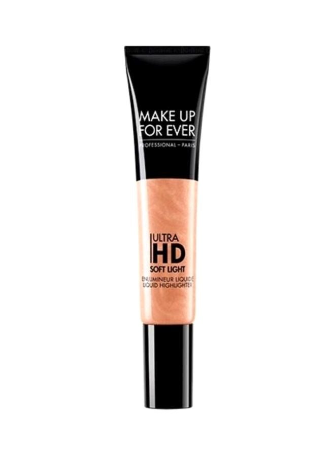 MAKE UP FOR EVER Ultra HD Soft Light Liquid Highlighter 40 - Pink Copper - Image 1