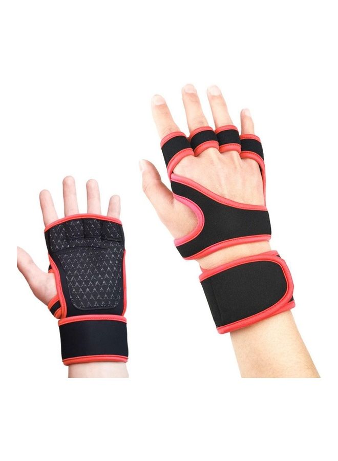 Generic Anti-Skid Half Finger Exercise Gloves  - Image 1