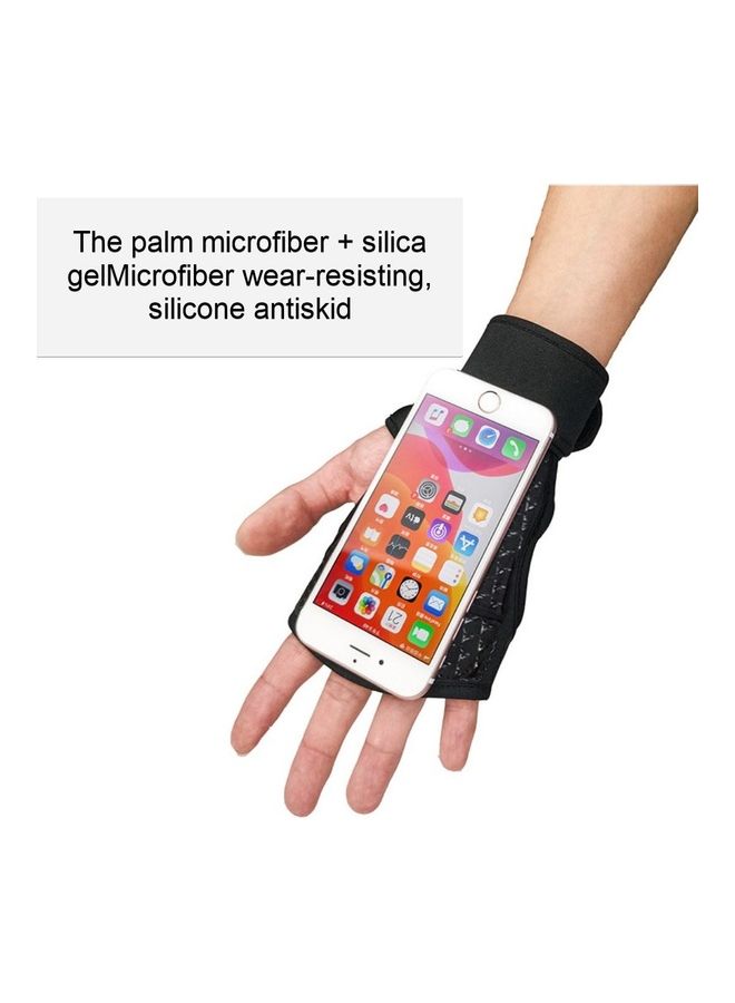 Generic Anti-Skid Half Finger Exercise Gloves  - Image 2