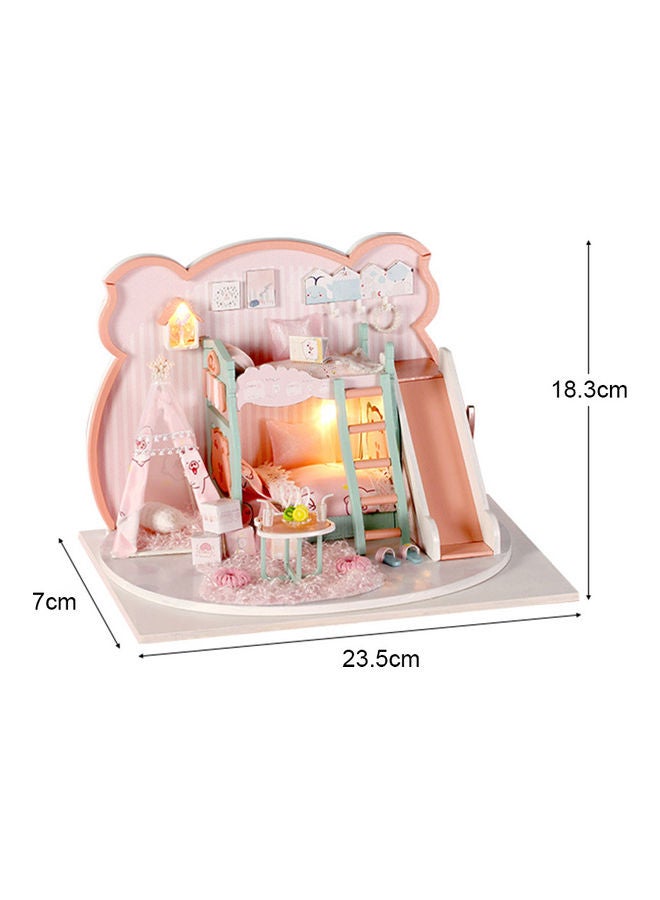 Dollhouse Miniature DIY Creative Room with Furniture House Kit - Image 2