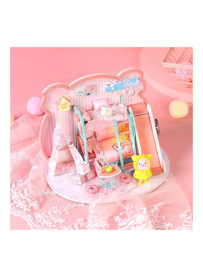 Dollhouse Miniature DIY Creative Room with Furniture House Kit - Image 3