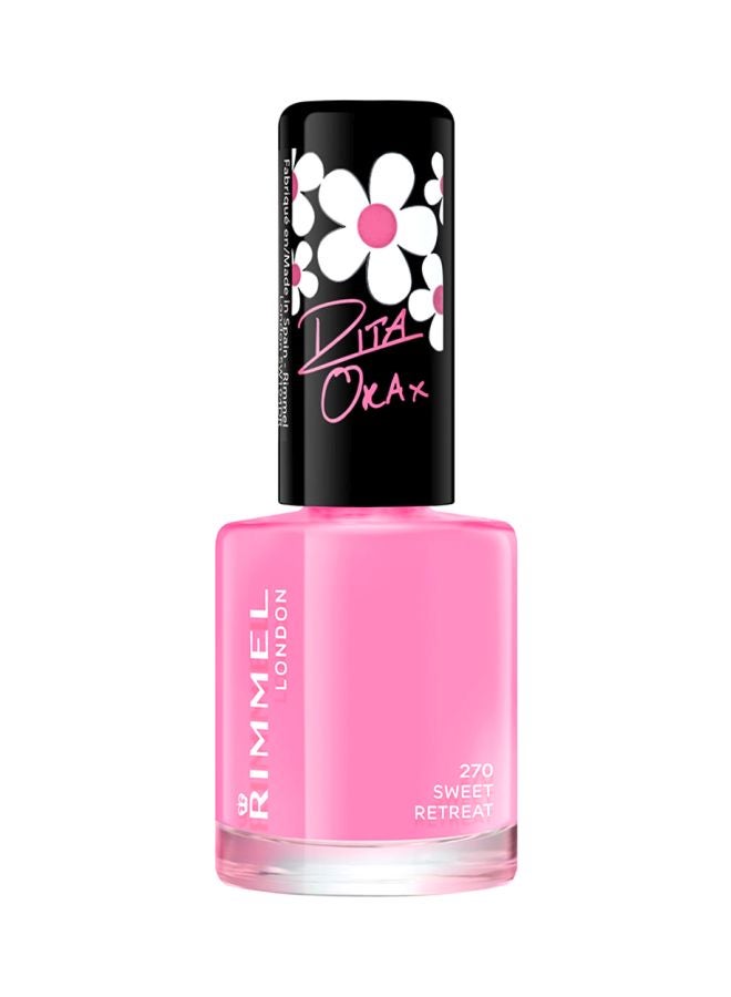 RIMMEL LONDON 60 Seconds Super Shine Nail Polish, 8 ml - 0.25 fl oz 270 Sweet Retreat - Image 2