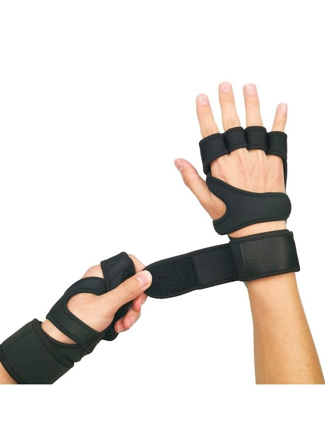 Generic Anti-Skid Half Finger Exercise Gloves  - Image 2
