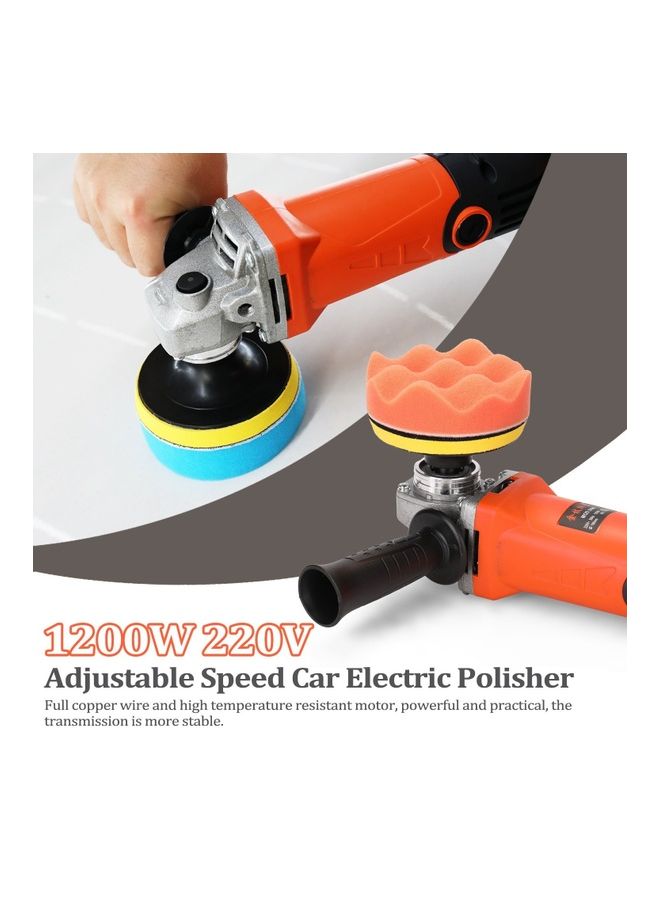 Generic Adjustable Speed Car Electric Polisher Waxing Machine Multicolour  - Image 5