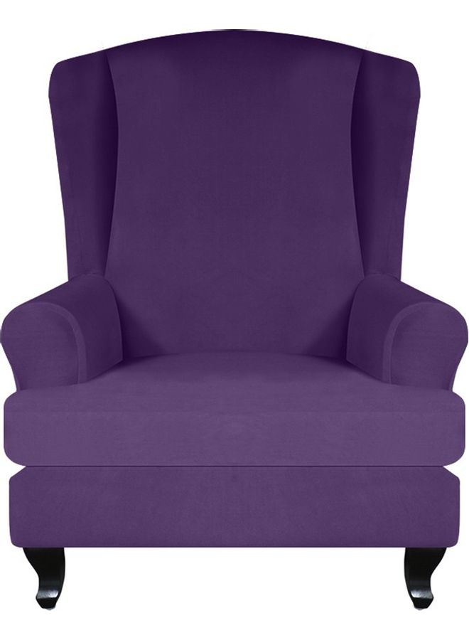 Generic - Stretch Recliner Sofa Cover Purple - Image 1