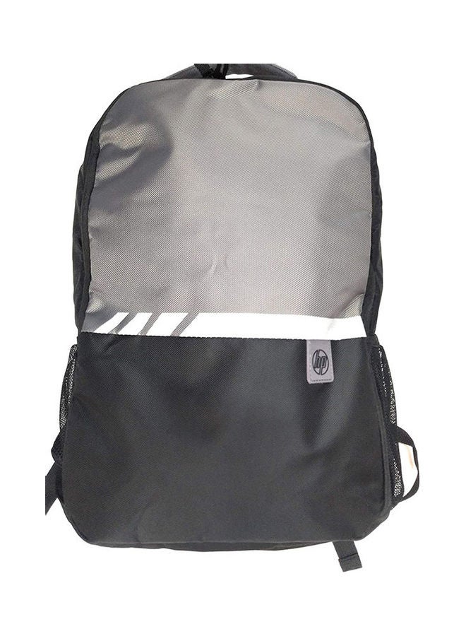 HP - Essentials Polyester Laptop Backpack Black/Grey - Image 1