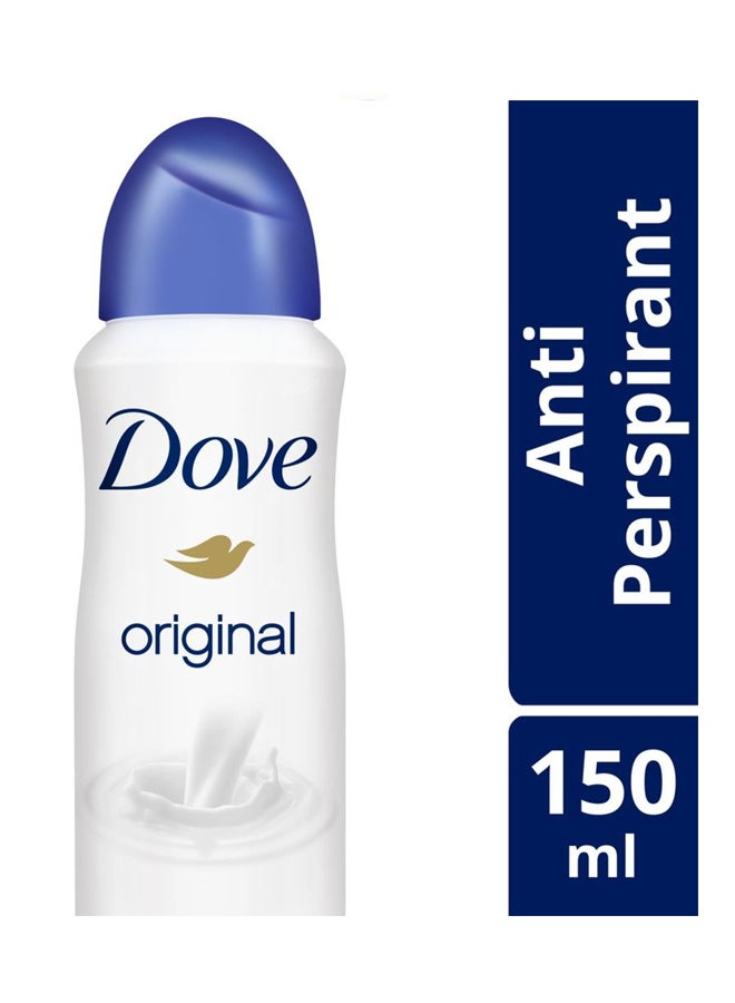 دوف مزيل رائحة العرق أورجينال مضاد التعرق أبيض 150ملليلتر - Image 5
