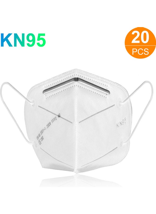 ماركة غير محددة 20 قناع وجه KN95 من 4 طبقات  - Image 1