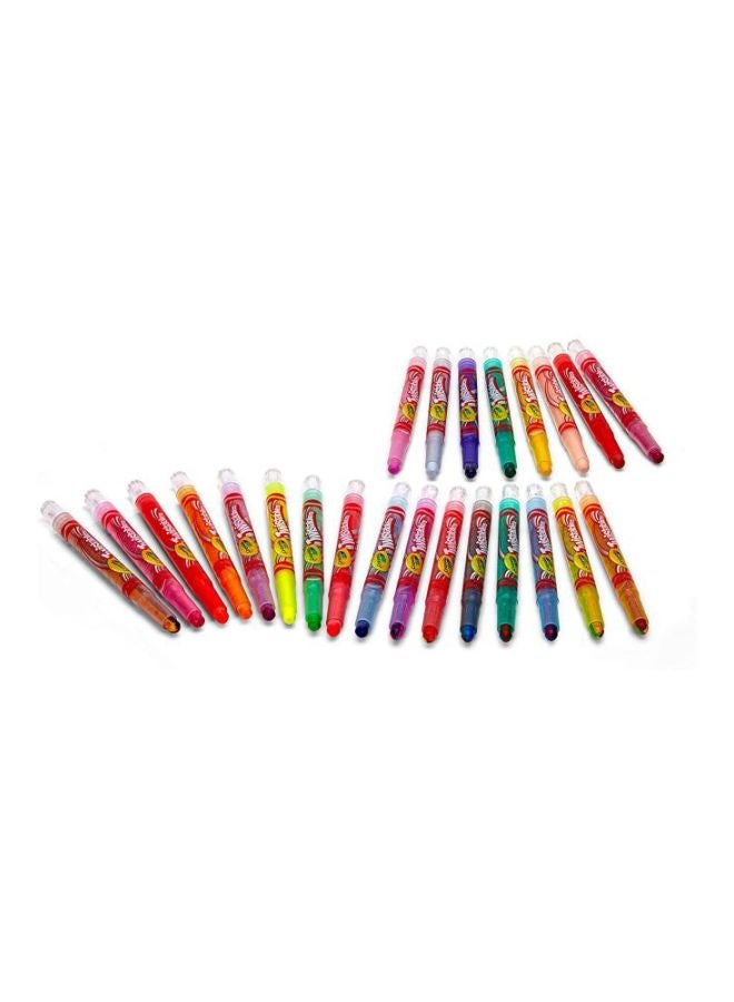 Crayola 24-Piece Twistable Fun Effects Crayons Multicolour - Image 2