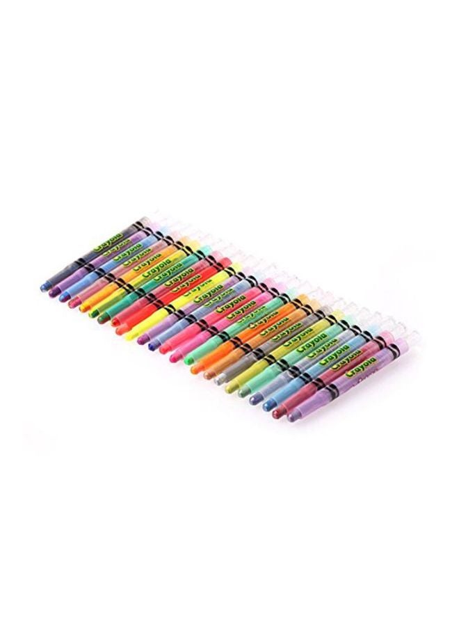 Crayola 24-Piece Twistable Fun Effects Crayons Multicolour - Image 3